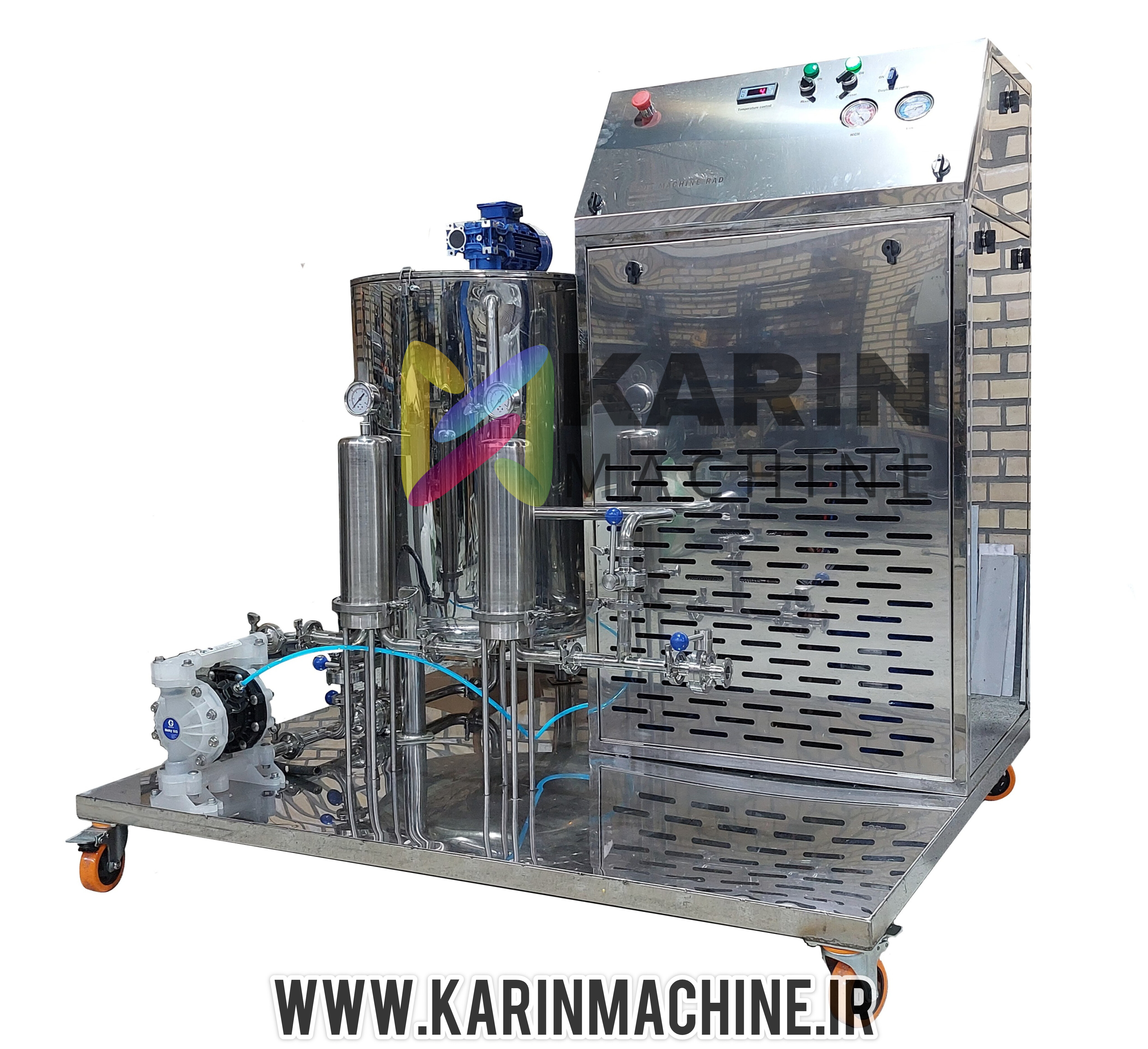 میکسر فریز و فیلترینگ ادکلن-کارین ماشین